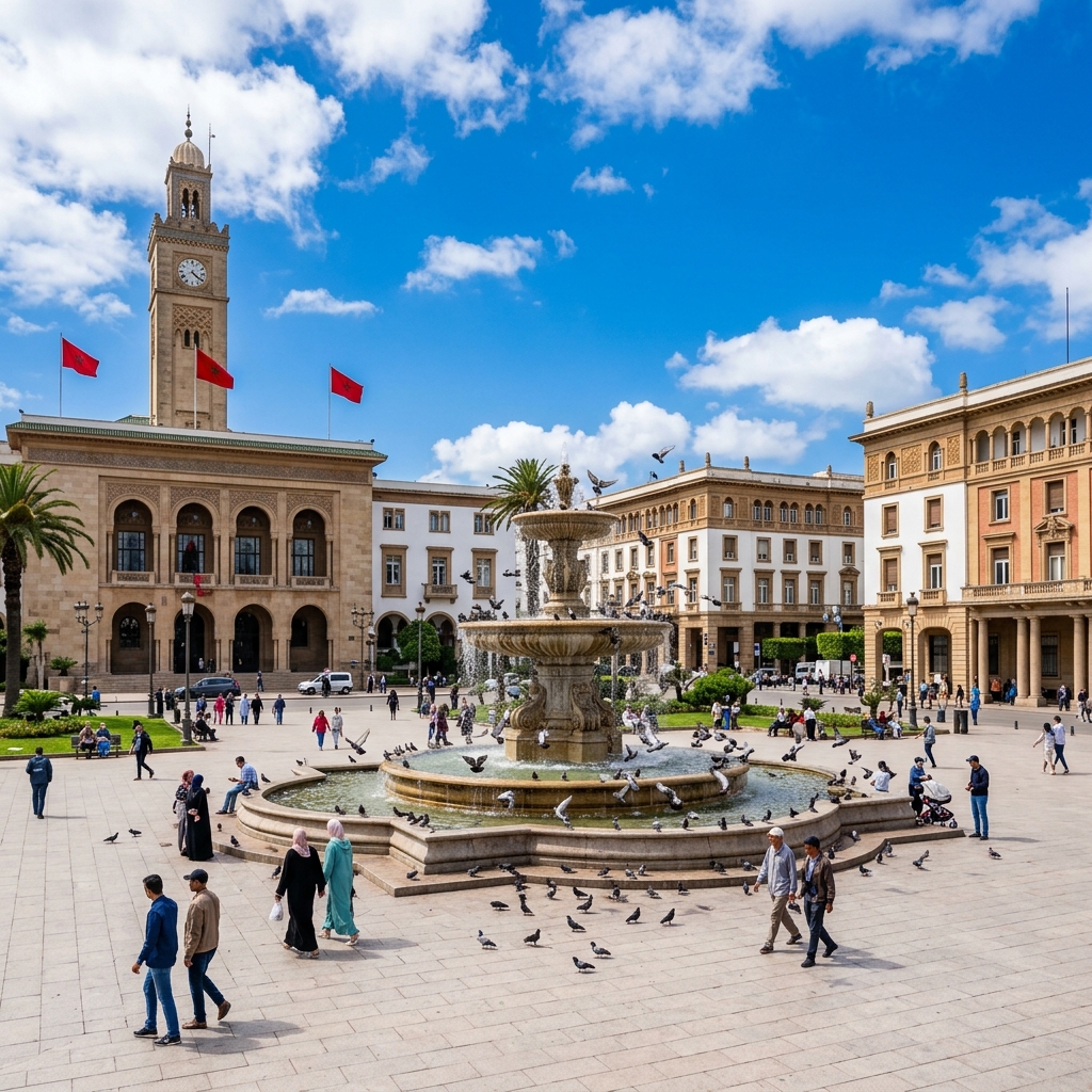 Mohammed V Square, Casablanca
