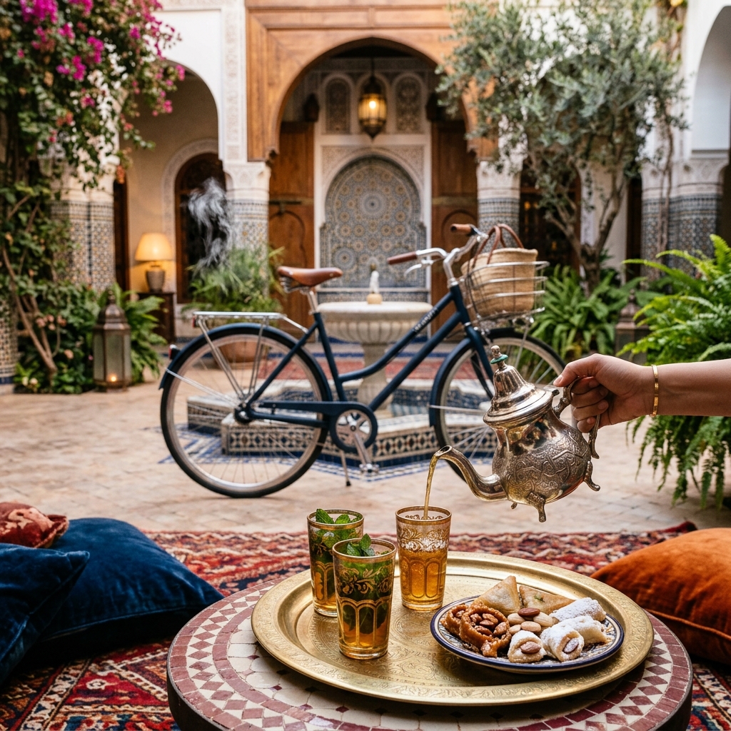 Riad tea break