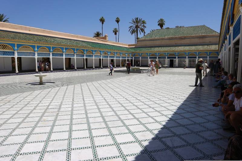 Bahia Palace Courtyard