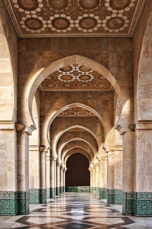 Moroccan Mosaic Arch